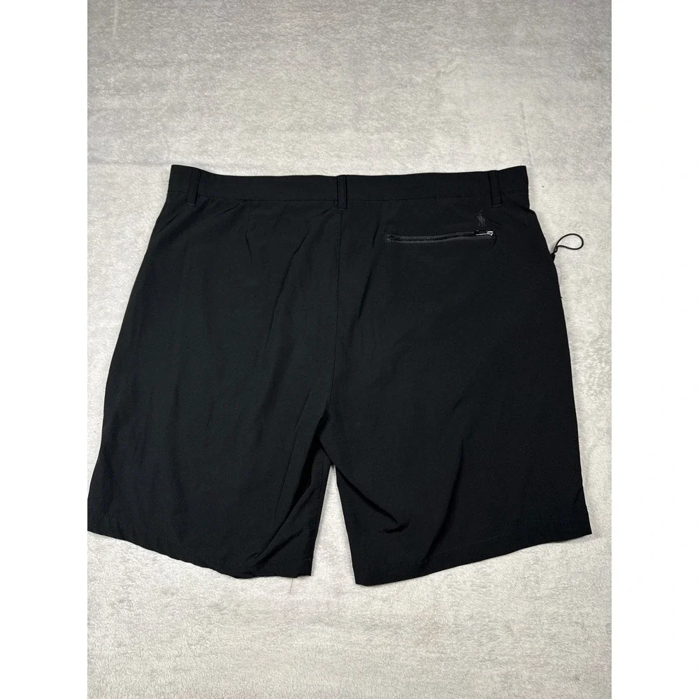 Polo Ralph Lauren Shorts Mens 40 Black Performance Golf Active 13738